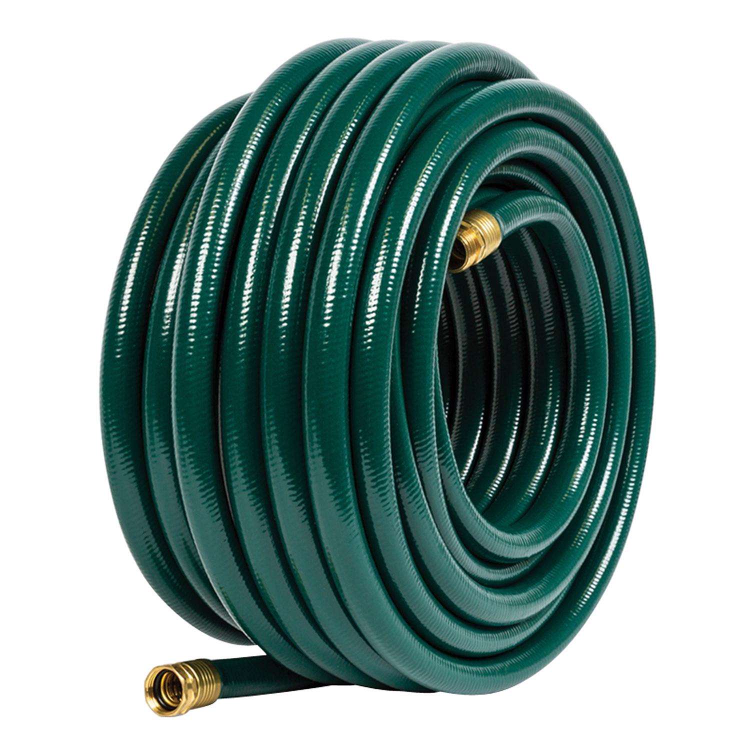 NEW UNUSED GILMOUR 6" Faucet Hose KINK PROTECTOR Green w/ BRASS FITTINGS